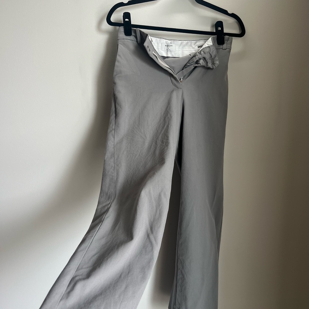 Gray Aritzia Babaton Trouser Pants